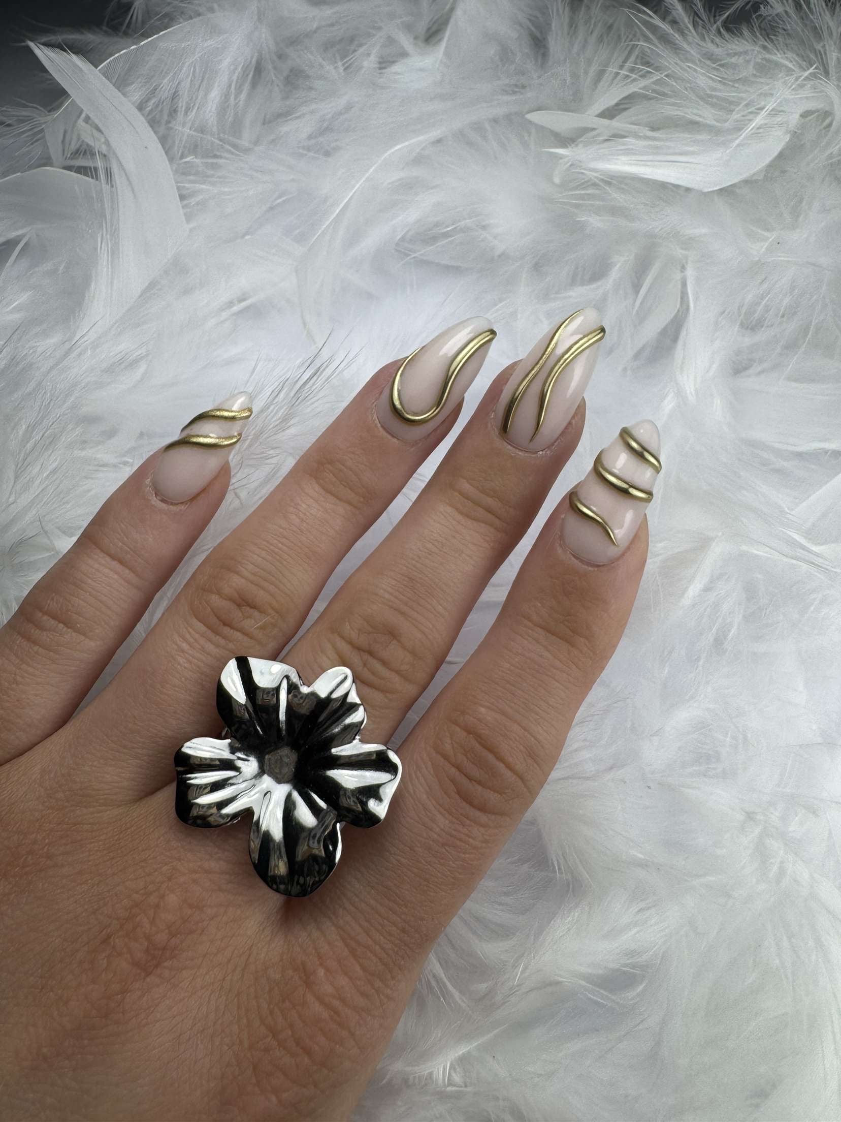 Bague Aura - Hibiscus